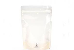 CLEAR COMPOSTABLE STAND UP POUCH WHOLESALE